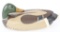 HAND CARVED , PAINTED & SIGNED jOHN H. BAKER DECOY