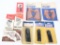 LOT NOS (6) GRIPS & (3) COLT MAGAZINES