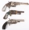 LOT (3) ANTIQUE REVOLVERS