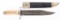 LARGE ANTIQUE STYLE BOWIE KNIFE