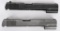2 M1911A1 SLIDES ITHACA + REMINGTON RAND