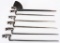 LOT OF 6 .58 CAL MODEL 1855 SOCKET BAYONETS