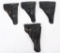 LOT (3) P-38 MILITARY HOLSTERS