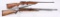 LOT (2) VINTAGE .22 RIFLES