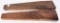 (2) DELUXE WALNUT RIFLE STOCK BLANKS