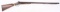 UNMARKED MUZZLE LOADING SXS HAMMER GUN