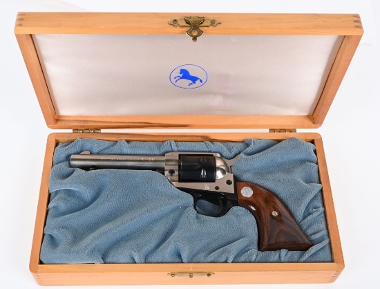 CASED COLT NEW JERSEY TERCENTENARY SCOUT REVOLVER