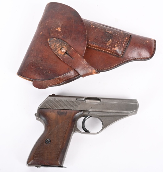 IMMEDIATE POST WAR MAUSER HSC PISTOL WITH HOLSTER