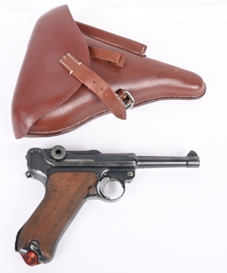 DWM 1917 DATED P08 LUGER WITH HOLSTER