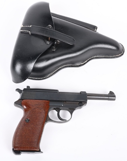 MAUSER STACK-DATE BYF 42 P-38 PISTOL WITH HOLSTER