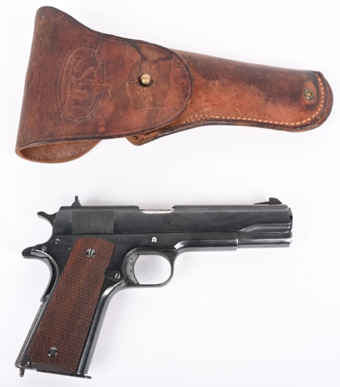 COLT 1911 .45 PISTOL MANUFACTURED 1918 W/ HOLSTER