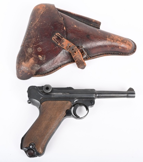 DWM 1916 WW1 P-08 LUGER W/ HOLSTER