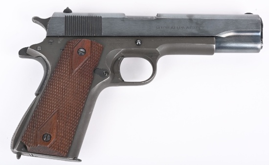WW2 COLT 1911-A1 .45 PISTOL MFG, 1943