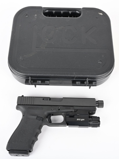 BOXED GLOCK MODEL 21 SEMI AUTO PISTOL