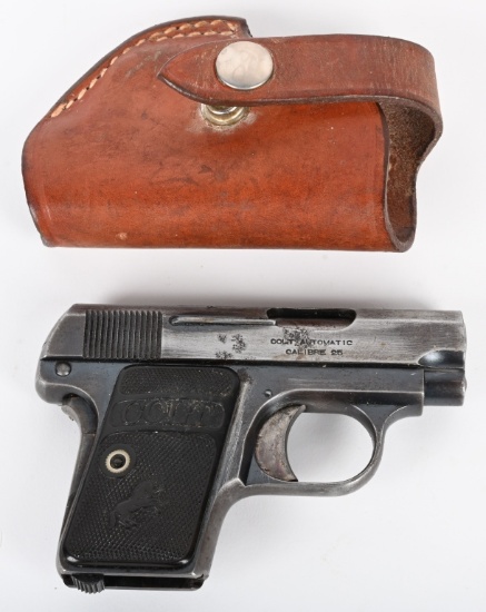 COLT MODEL 1908 SEMI AUTO .25 POCKET PISTOL