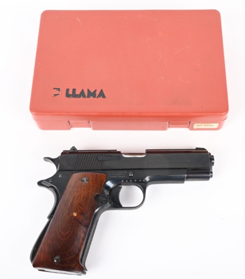 BOXED LLAMA 9MM SEMI AUTO PISTOL