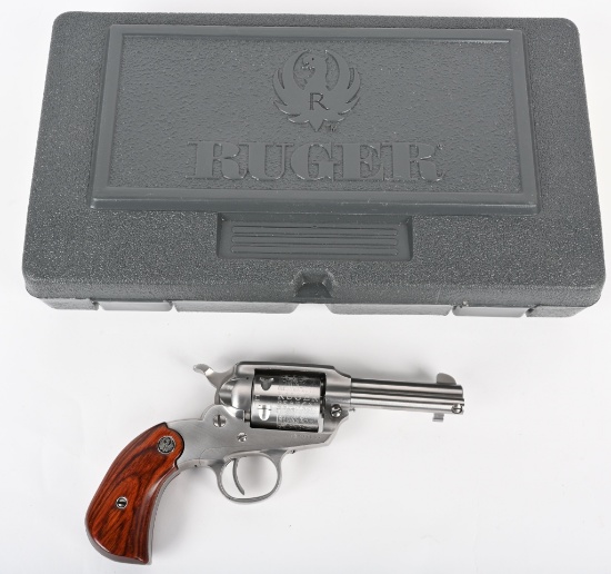 UNFIRED RUGER BEARCAT SHOPKEEPER .22 REVOLVER