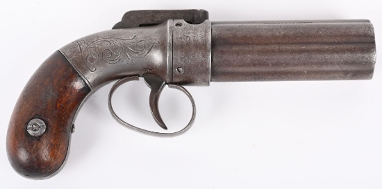 ALLEN & WHEELOCK PEPPERBOX PISTOL