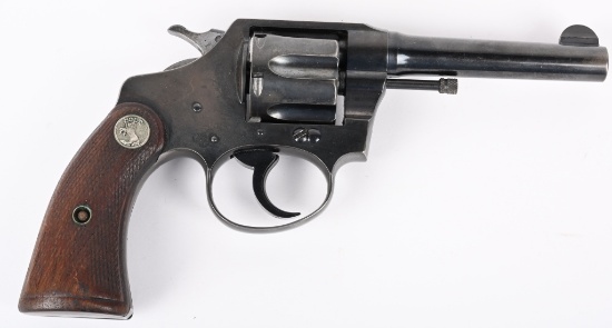 PRE WAR COLT POLICE POSITIVE 38 REVOLVER