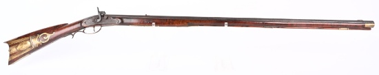 FINE FULL STOCK PERCUSSION KENTUCKY RIFLE