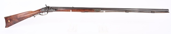 EARLY HALF STOCK PERCUSSION RIFLE