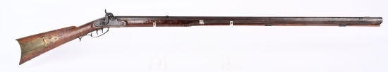 J. HENRY HEAVY BARREL HALF STOCK PERCUSSION RIFLE