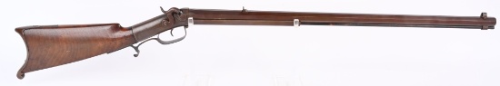 UNMARKED IRON FORE-ARM .44 PERCUSSION RIFLE