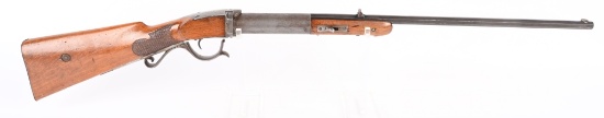 MID-19TH CENTURY UNDERLEVER SPRING AIR RIFLE