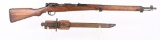 JAPANESE TYPE 99 ARISAKA RIFLE WITH BAYONET