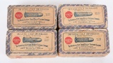 (4) FACTORY FRESH 2-PC BOXES .38 LONG COLT AMMO