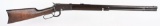 WINCHESTER MODEL 1892 LEVER ACTION RIFLE