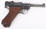 WW1 ERFURT 1917/18 P-08 LUGER PISTOL