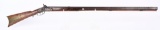 J. HENRY HEAVY BARREL HALF STOCK PERCUSSION RIFLE