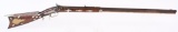 STUNNING DECORATED 1850'S HALF STOCK RIFLE