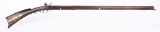 L. B. SIGNED FULL STOCK FLINTLOCK KY RIFLE