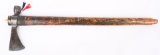 US MOTIF DECORATED PIPE TOMAHAWK
