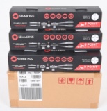 CASE OF (6) BRAND NEW SIMMONS 6-18X 50MM SCOPES