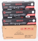 CASE OF (6) BRAND NEW SIMMONS 4-12X 40 MM SCOPES