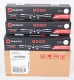 CASE OF (6) BRAND NEW SIMMONS 4-12X 40 MM SCOPES