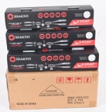 CASE OF (6) BRAND NEW SIMMONS 4-12X 40 MM SCOPES