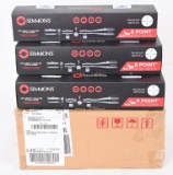 CASE OF (6) BRAND NEW SIMMONS 4-12X 40 MM SCOPES