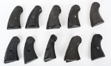 LOT (10) COLT PRE WAR GUTTA PERCHA GRIPS