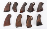 LOT (10{ PRE WAR COLT WALNUT GRIPS