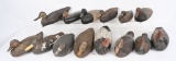 LOT (14) ANTIQUE WOOD DUCK DECOYS