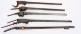 LOT (5) CIVIL WAR CARBINE BARREL ACTIONS , SHARPS