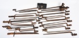 HUGE LOT (29) 19TH CENTURY & EARLIER US BAYONETS