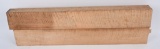 LOT (2) TIGER MAPLE WOOD BLANKS