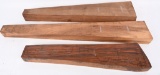 (3) WALNUT STOCK BLANKS