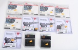 LOT (11) MOC TRIJICOAN & AMERIGLO SIGHTS