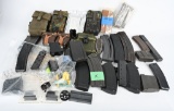 HUGE LOT MILITARY RIFLE MAGAZINES + ACCESSORIES